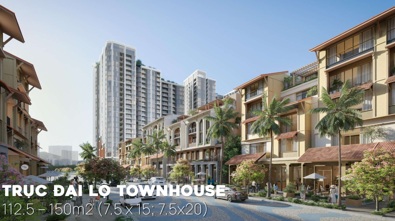 TOWNHOUSE CHAMORA CITY TRỤC ĐẠI LỘ